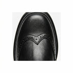 QHCCID | Thick-soled Brocade Embroidered Boots
