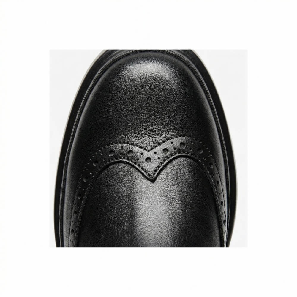 QHCCID | Thick-soled Brocade Embroidered Boots