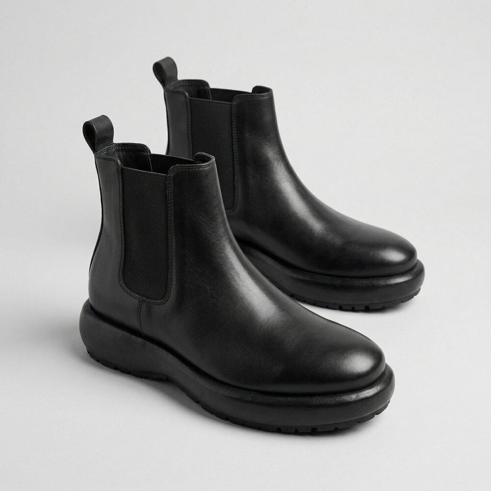 QHCCID | Minimalist Thick-soled Boots