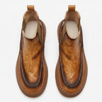 QHCCID | Retro Thick-soled High-top Boots