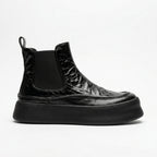 QHCCID | Retro Thick-soled High-top Boots