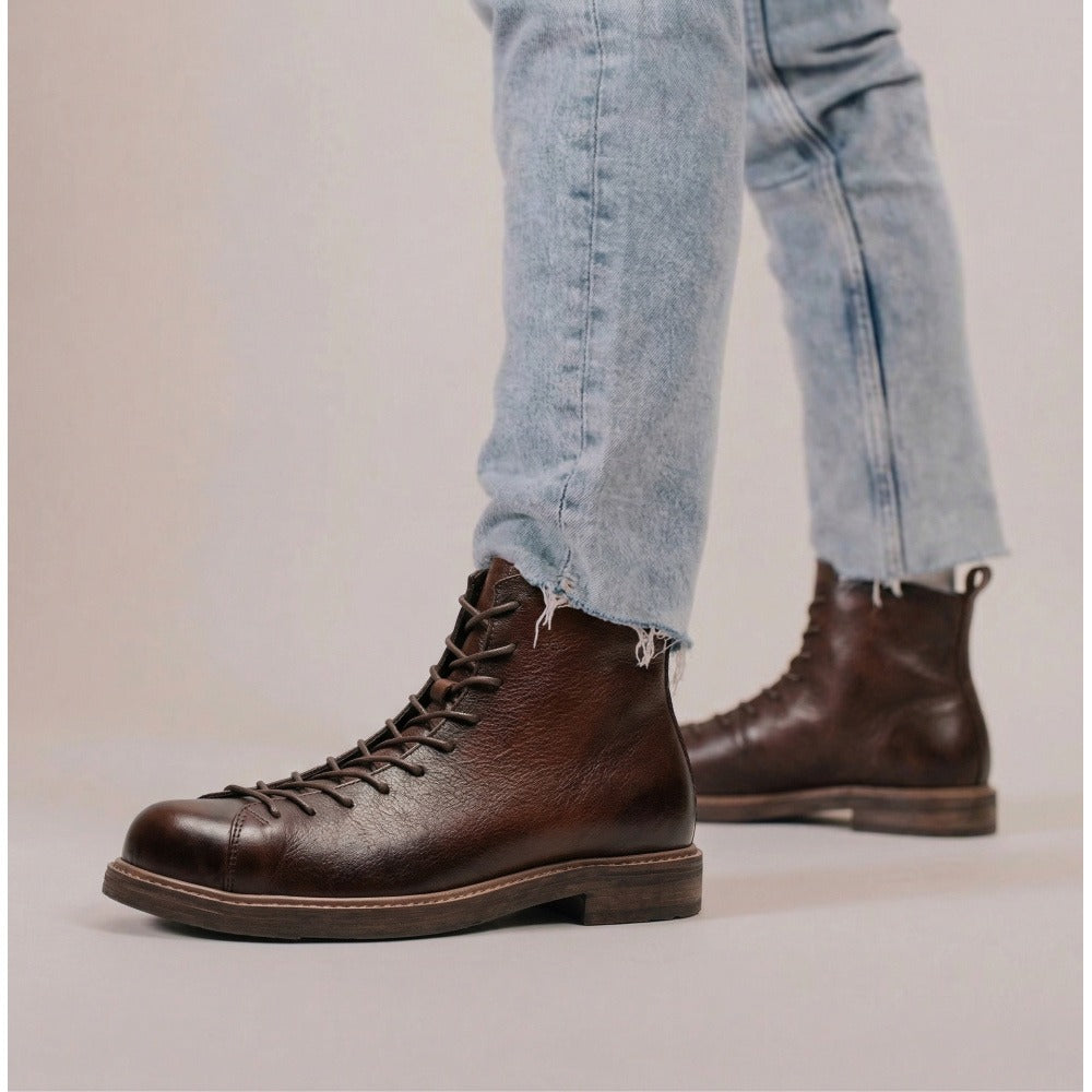 QHCCID | Vintage High-Top Boots