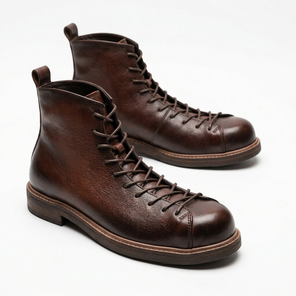 QHCCID | Vintage High-Top Boots