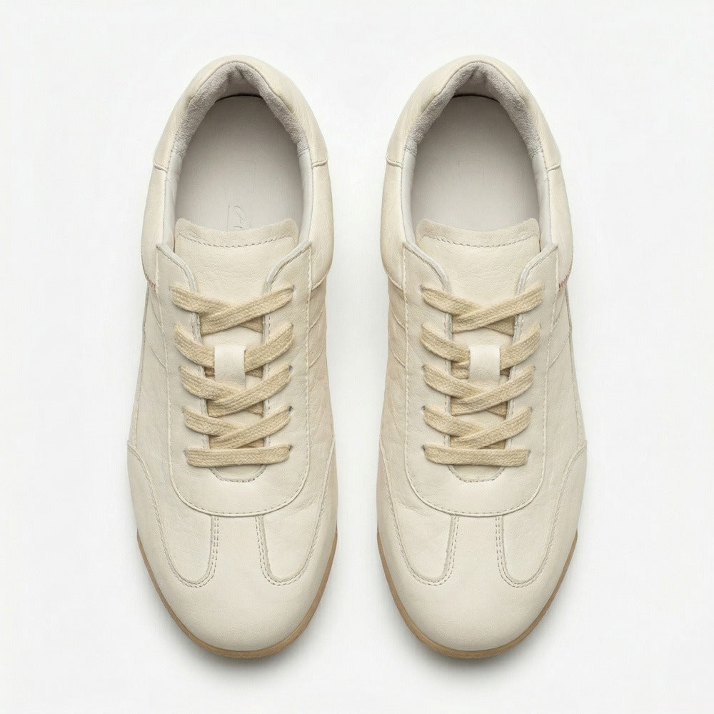 QHCCID | Handmade Vintage Leather Training Shoes