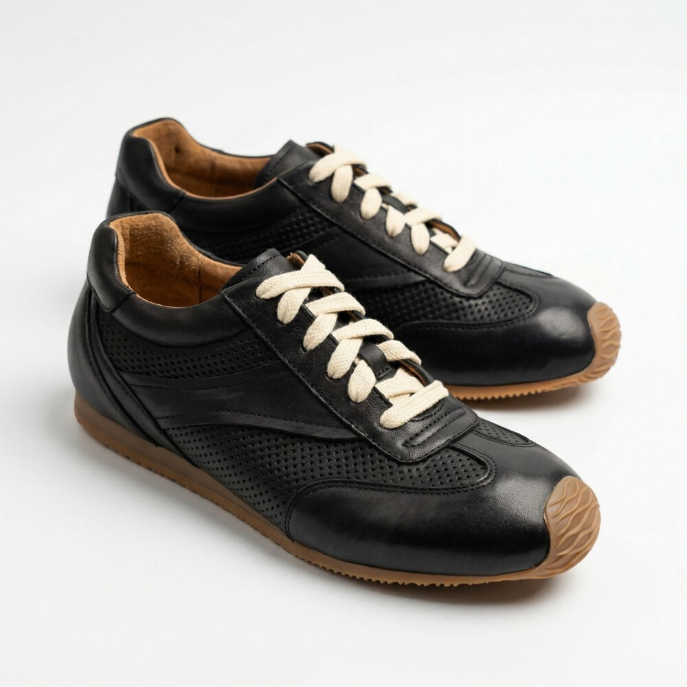 QHCCID | Breathable Leather Casual Training Shoes
