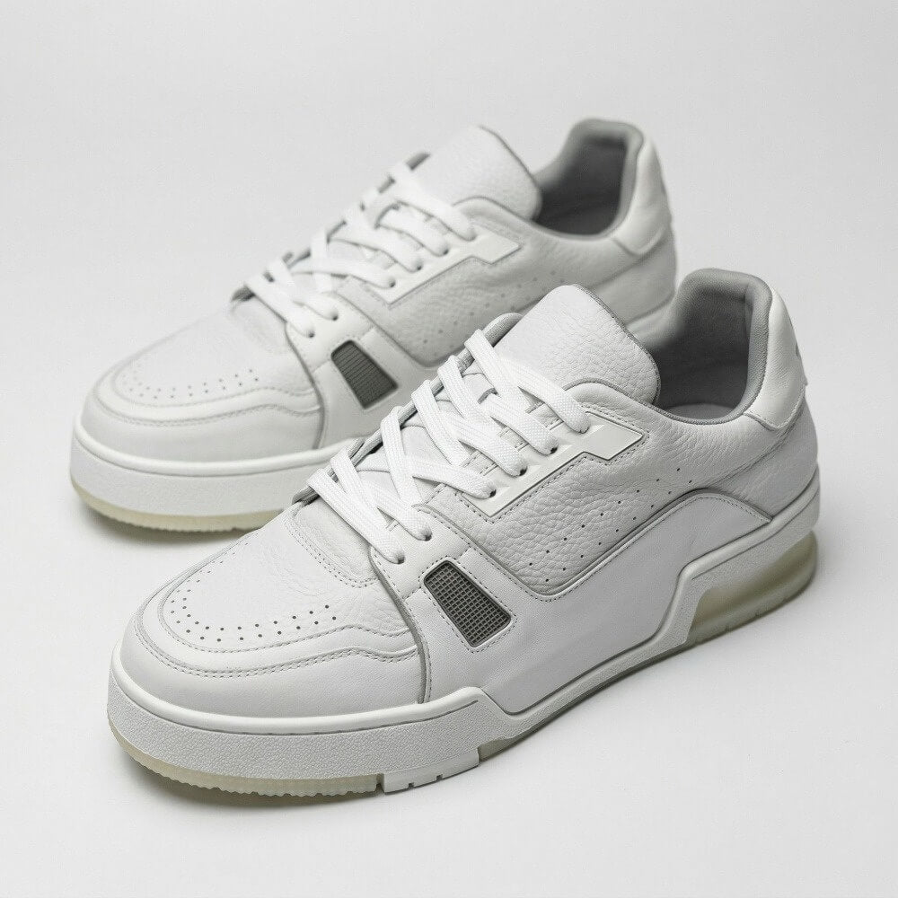 QHCCID | Trendy Leather Thick-soled Shoes