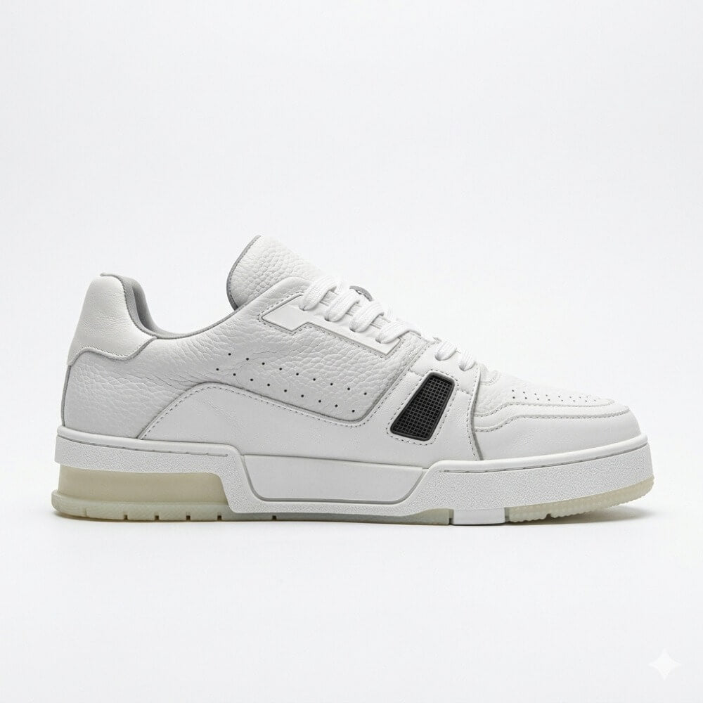 QHCCID | Trendy Leather Thick-soled Shoes