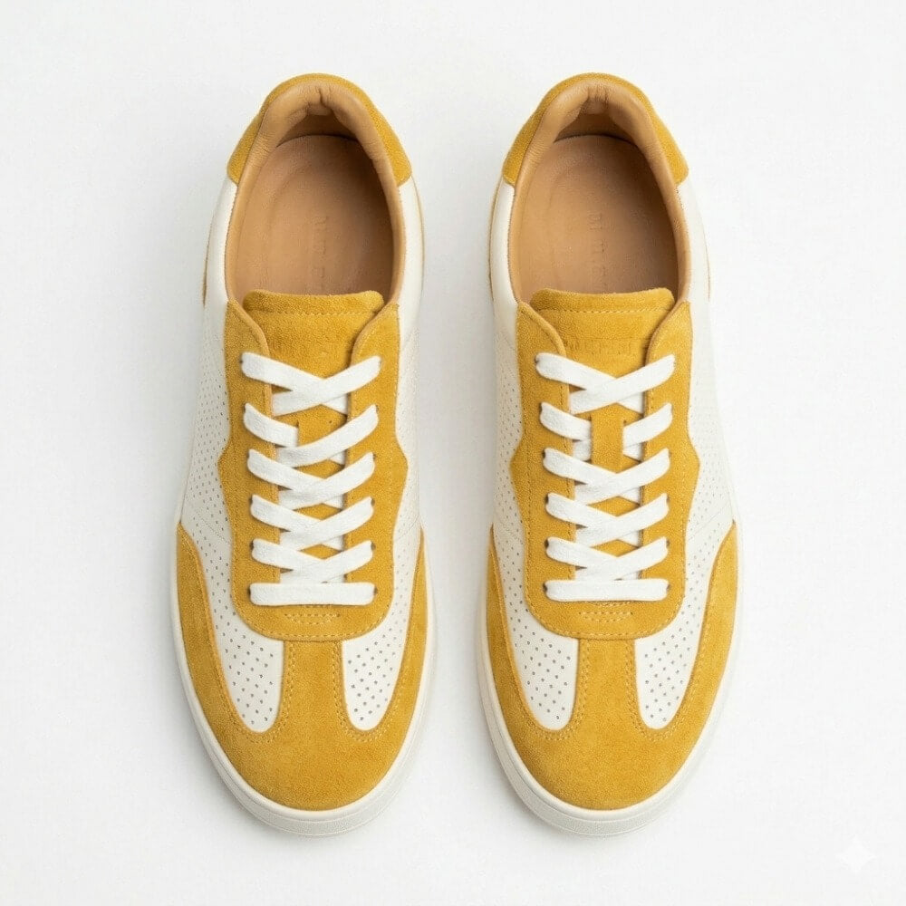 QHCCID | Genuine Leather Casual Sneakers
