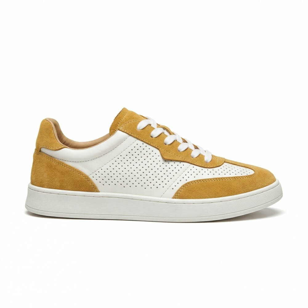 QHCCID | Genuine Leather Casual Sneakers