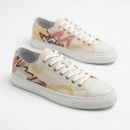 QHCCID | Artistic Graffiti Casual Sneakers (Casual Style)