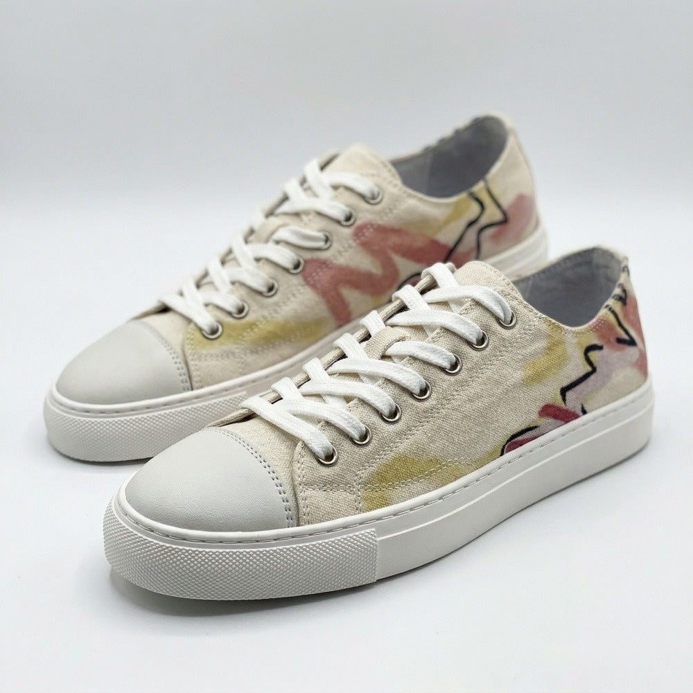 QHCCID | Artistic Graffiti Casual Sneakers (Casual Style)