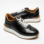 QHCCID | Thick-soled Leather Casual Shoes