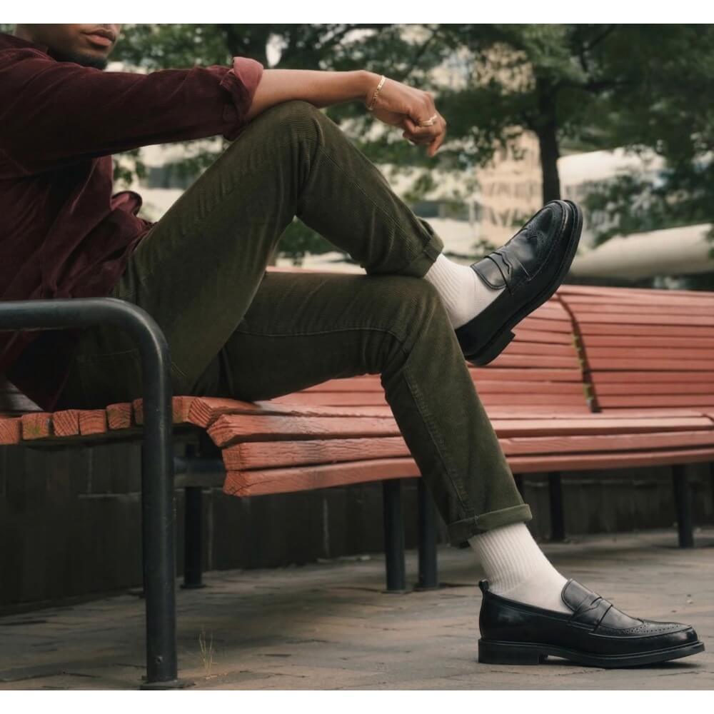 My | Brookes Embossed Loafers