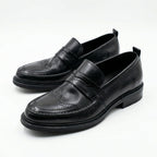 My | Brookes Embossed Loafers