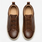 QHCCID | Handmade vintage flat shoes (casual style)