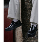 QHCCID | Genuine Leather Thick-soled Shoes (Casual Style)