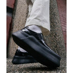 QHCCID | Genuine Leather Thick-soled Shoes (Casual Style)