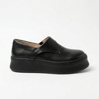 QHCCID | Thick-soled glossy casual shoes