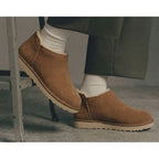 QHCCID | Woolen Mid-heel Shoes