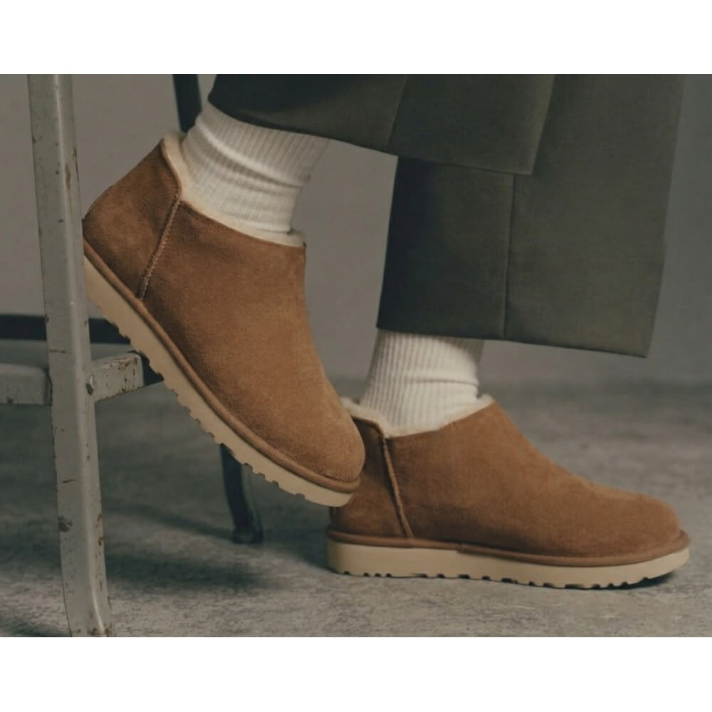 QHCCID | Woolen Mid-heel Shoes