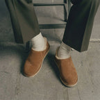 QHCCID | Woolen Mid-heel Shoes
