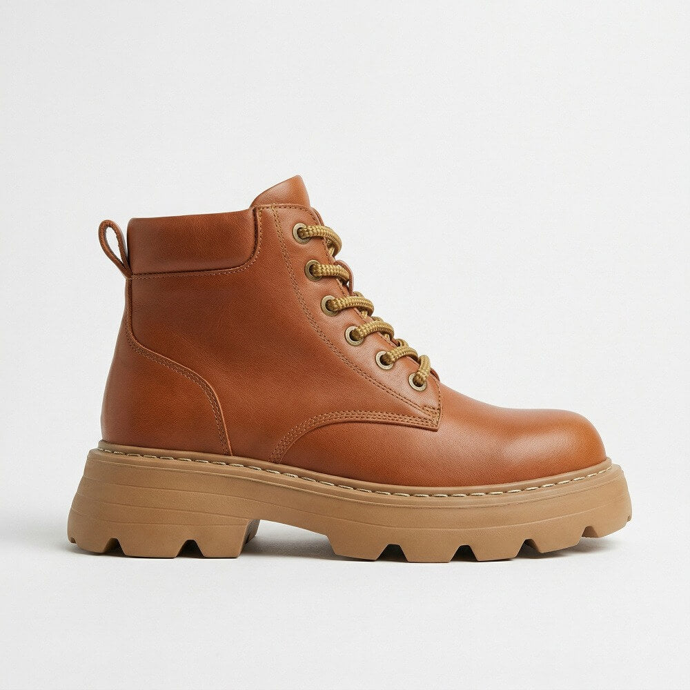 QHCCID | Thick-soled High-top Boots