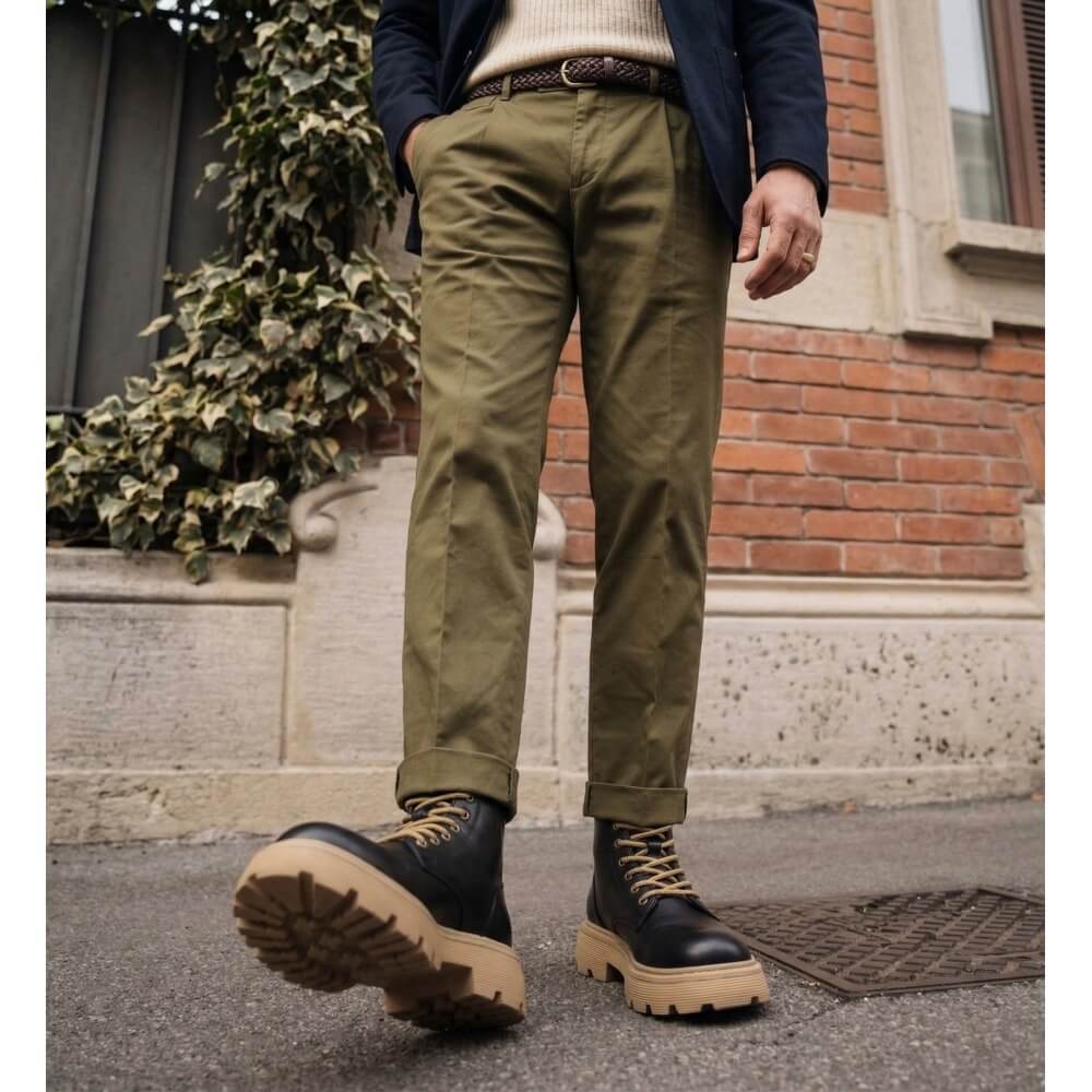 QHCCID | Thick-soled High-top Boots