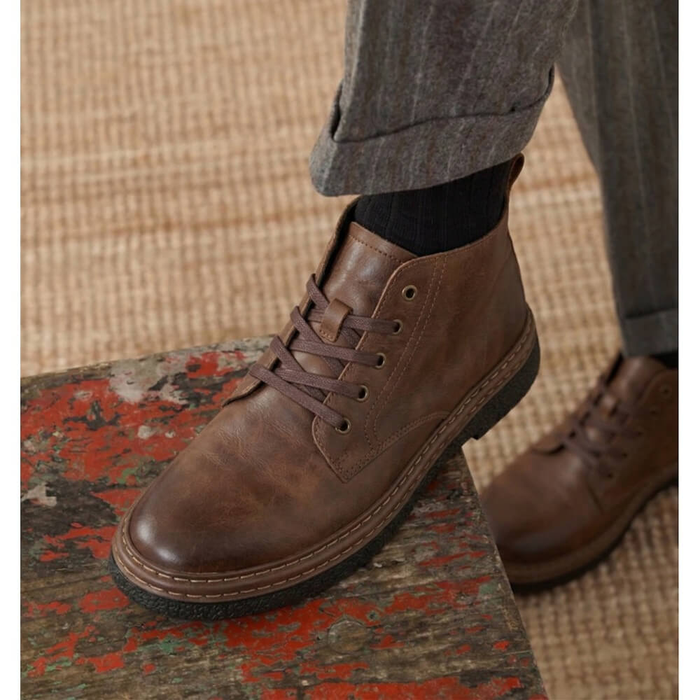 QHCCID | Retro High-top Shoes