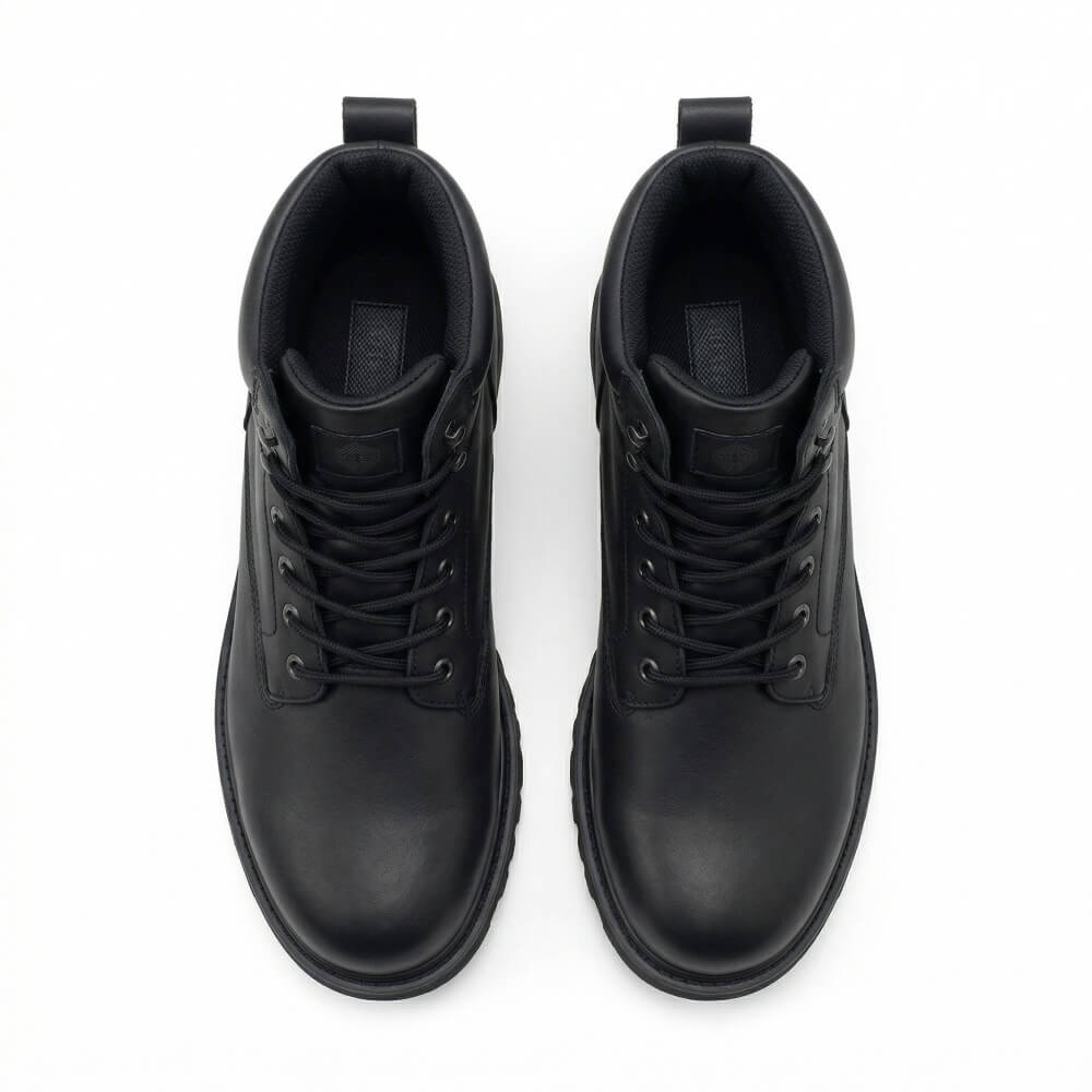 WL | Patched High-Top Shoes