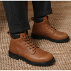 WL | Patched High-Top Shoes