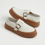 QHCCID | Thick-soled Buckled Müller Shoes