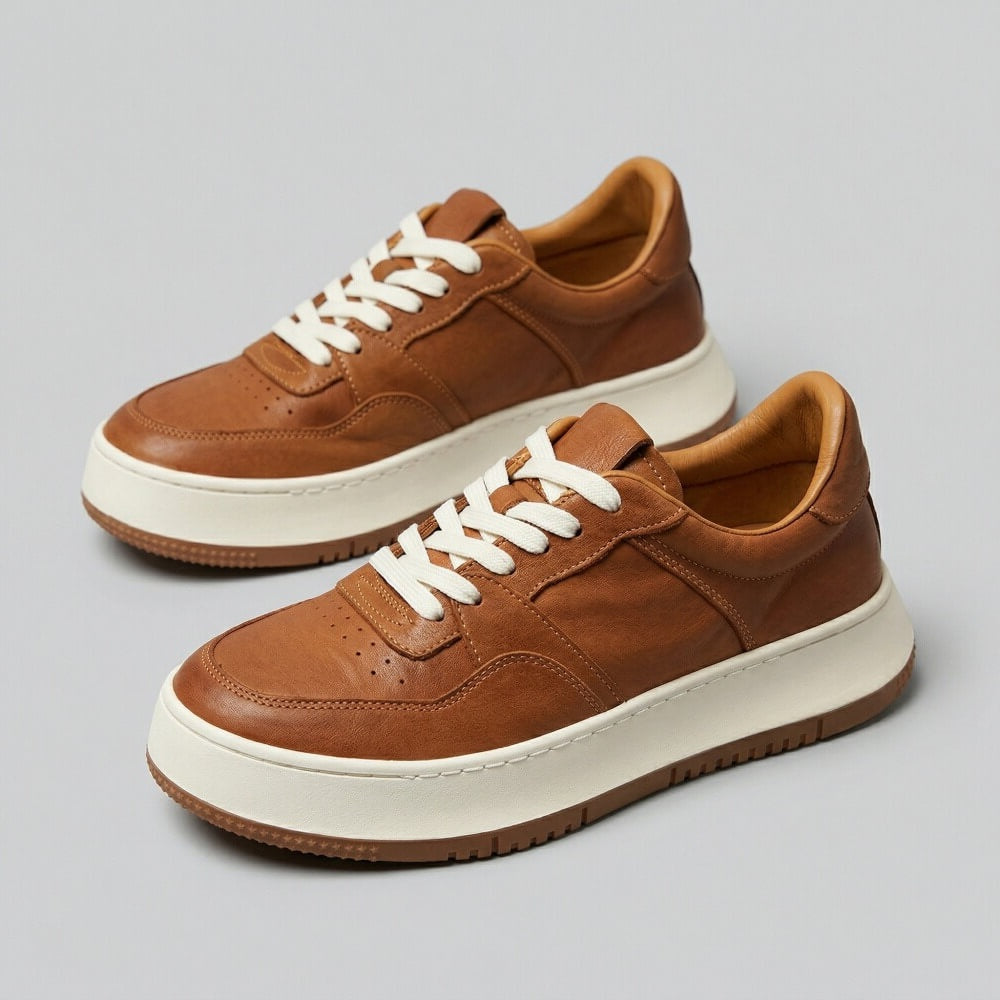 QHCCID | Genuine Leather Casual Shoes