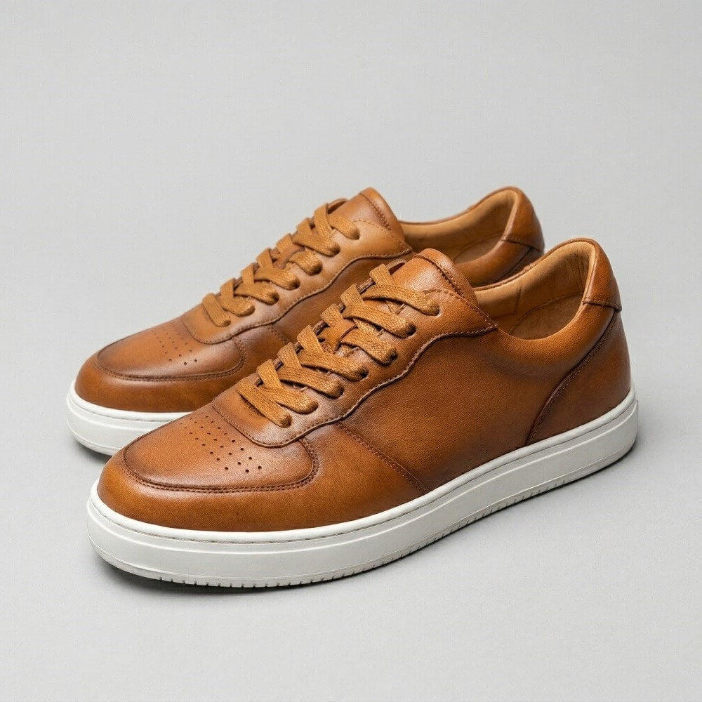 QHCCID | Glossy Casual Sneakers
