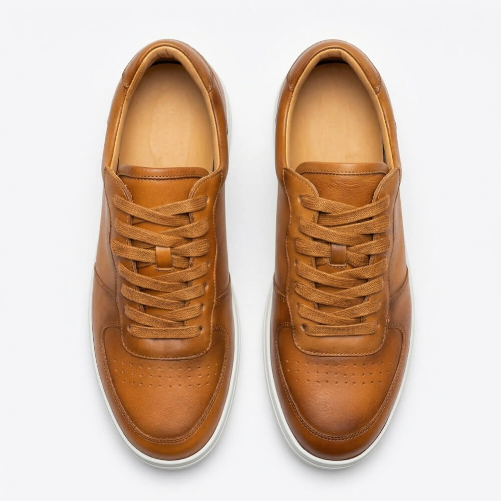 QHCCID | Glossy Casual Sneakers