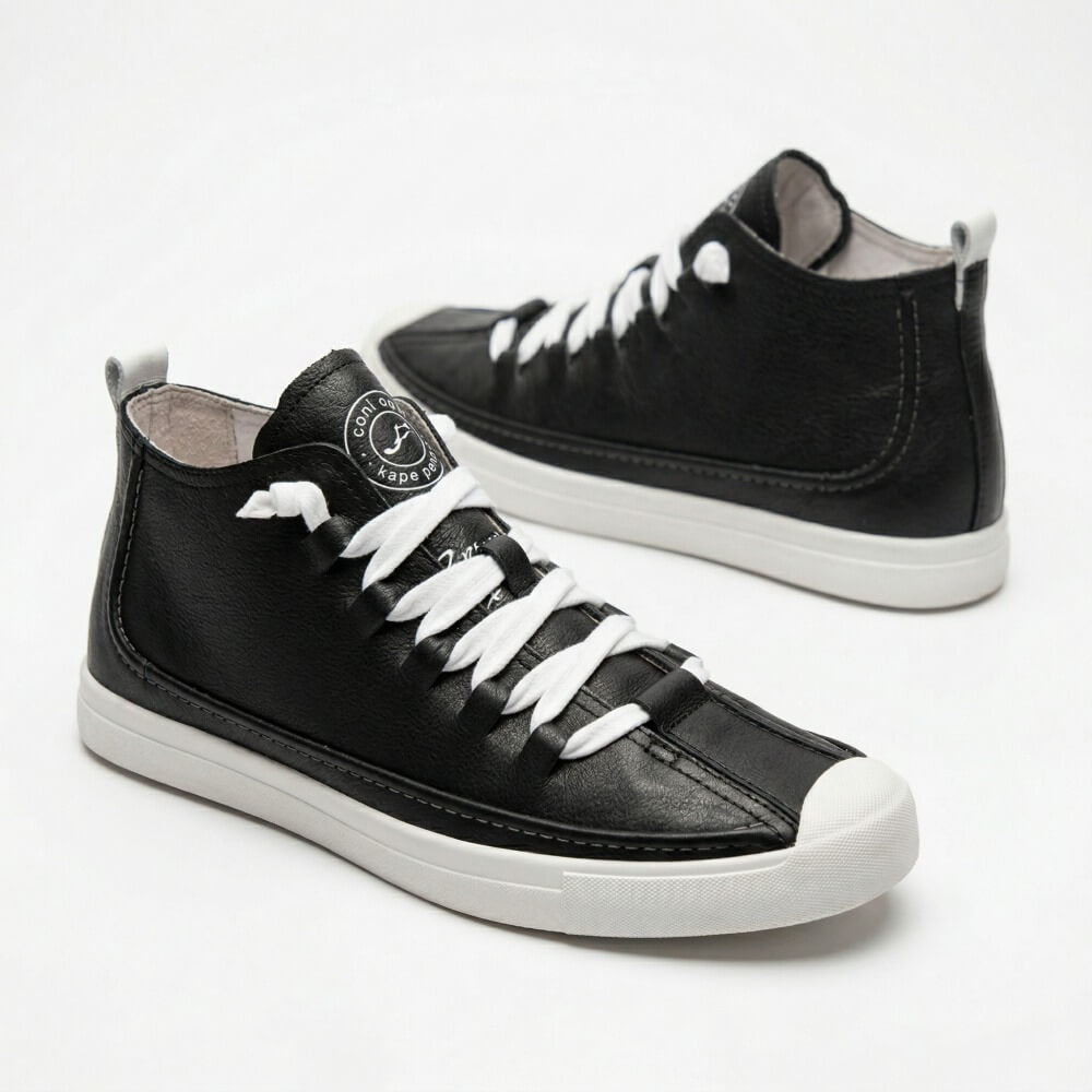 QHCCID | High-top Leather Casual Shoes