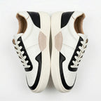 QHCCID | Black and White Striped Sneakers