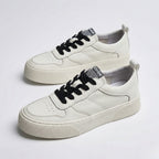 QHCCID | Litchi-pattern casual sneakers