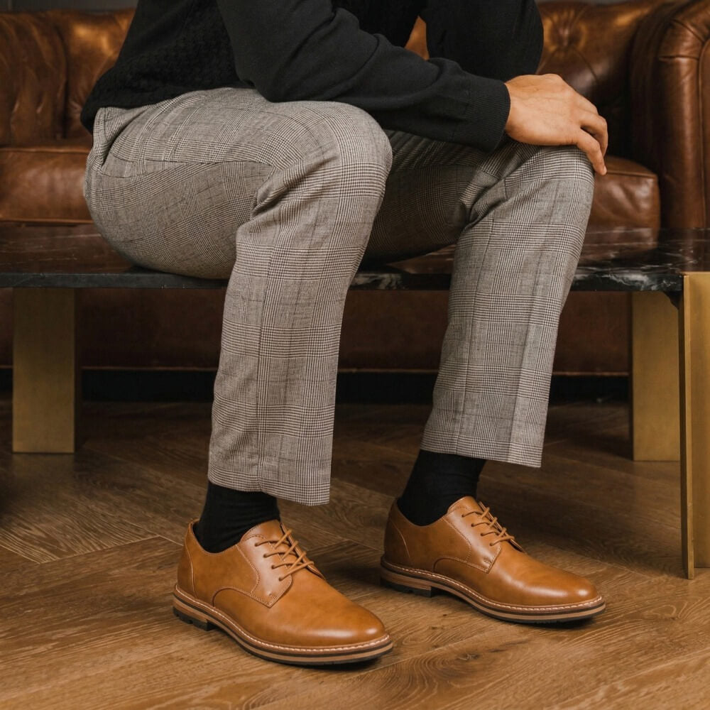 QHCCID | Business Casual Derby Shoes