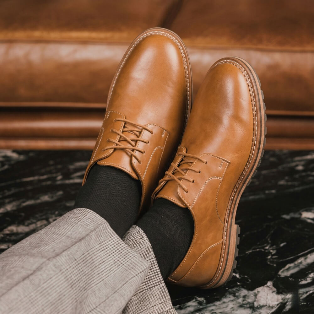 QHCCID | Business Casual Derby Shoes
