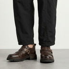 QHCCID | Buckled Thick-soled Short Boots