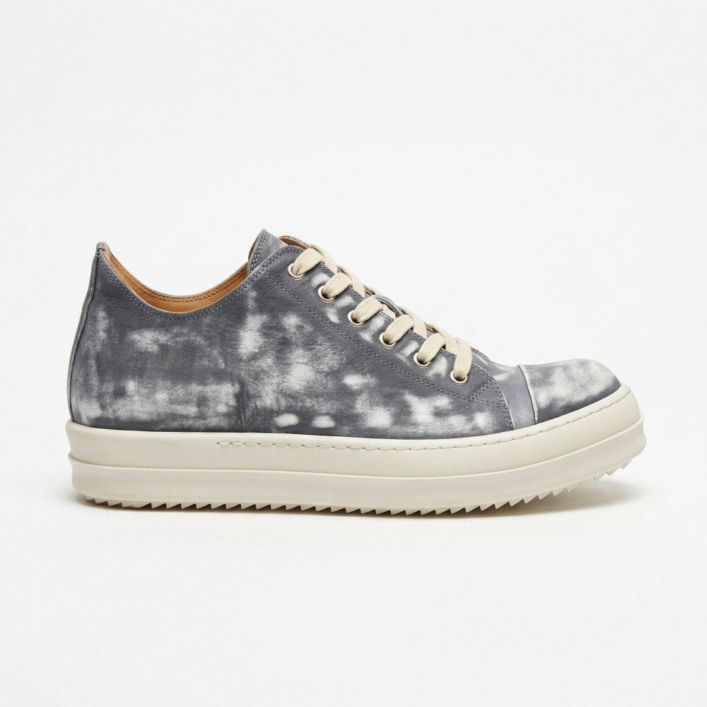 QHCCID | Heavy Industry Tie-Dye Platform Shoes