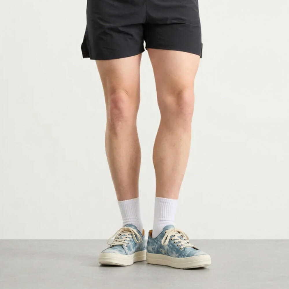 QHCCID | Heavy Industry Tie-Dye Platform Shoes
