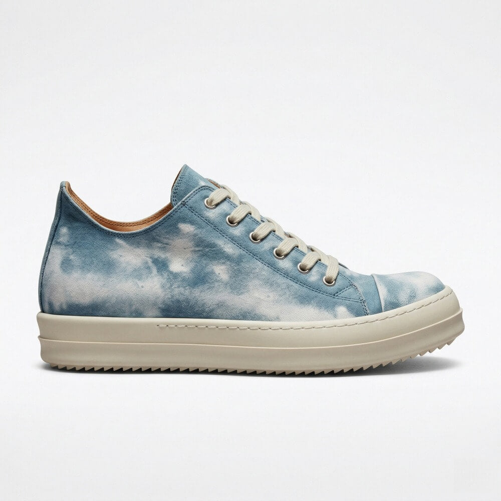 QHCCID | Heavy Industry Tie-Dye Platform Shoes
