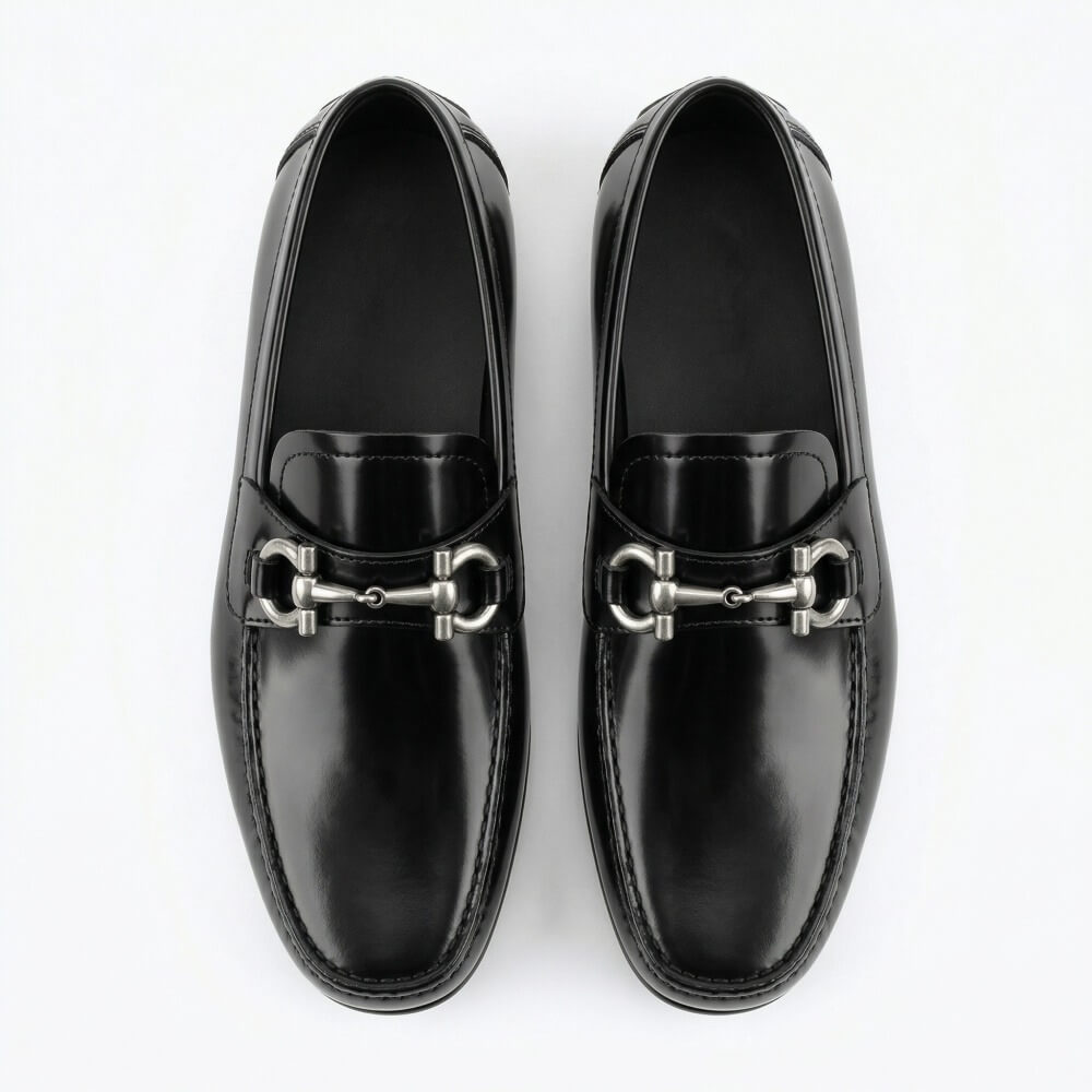 QHCCID | Polished Leather Loafers