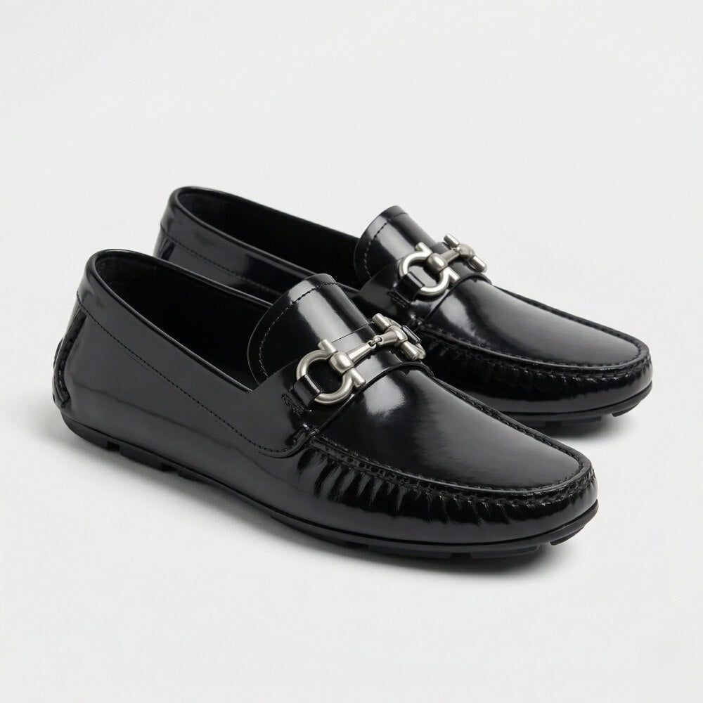 QHCCID | Polished Leather Loafers
