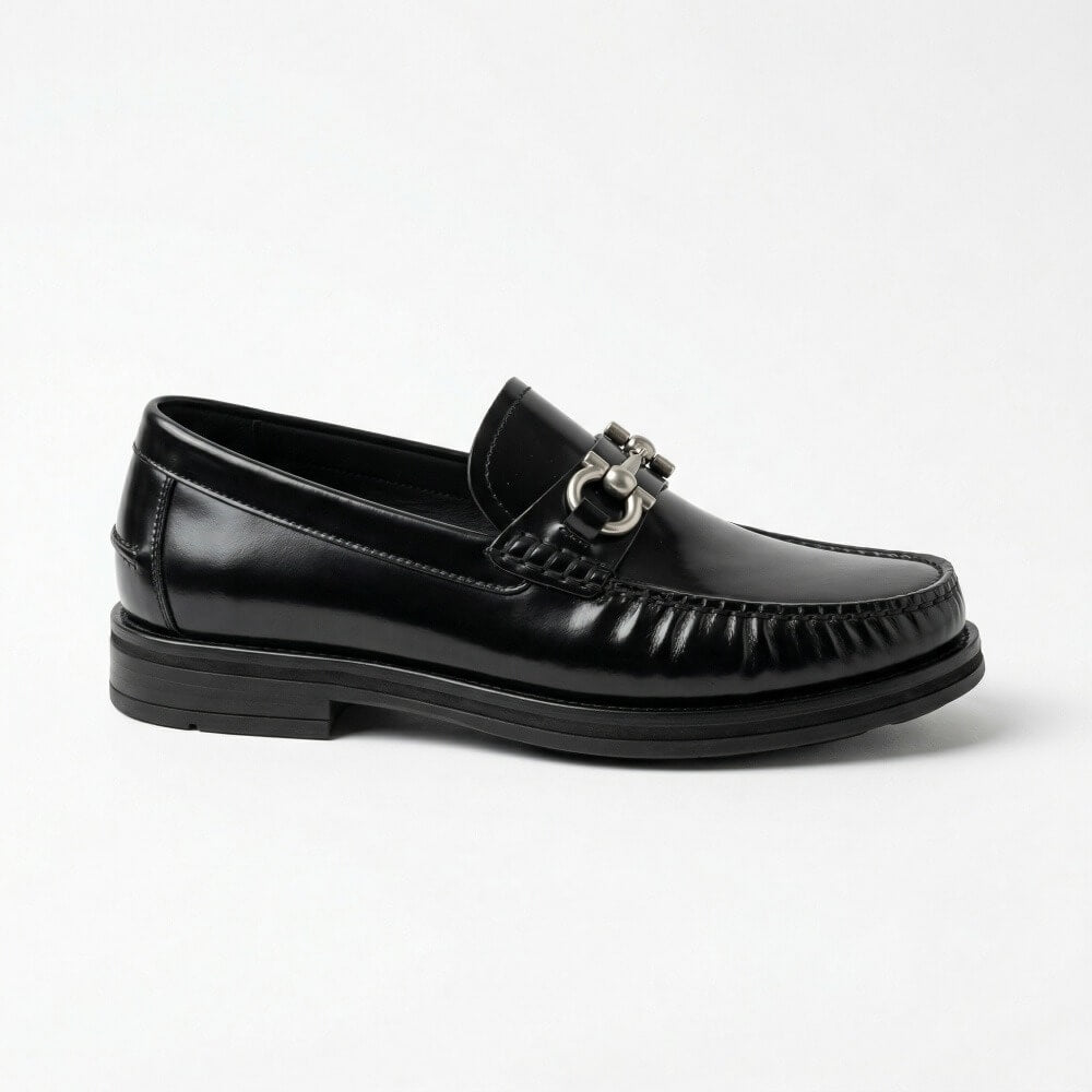 QHCCID | Polished Leather Loafers