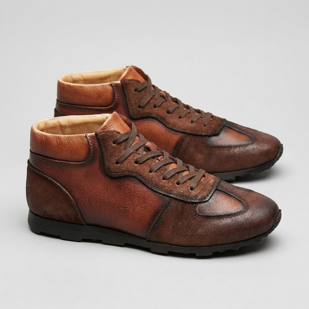 QHCCID | Making old fabric high-top shoes