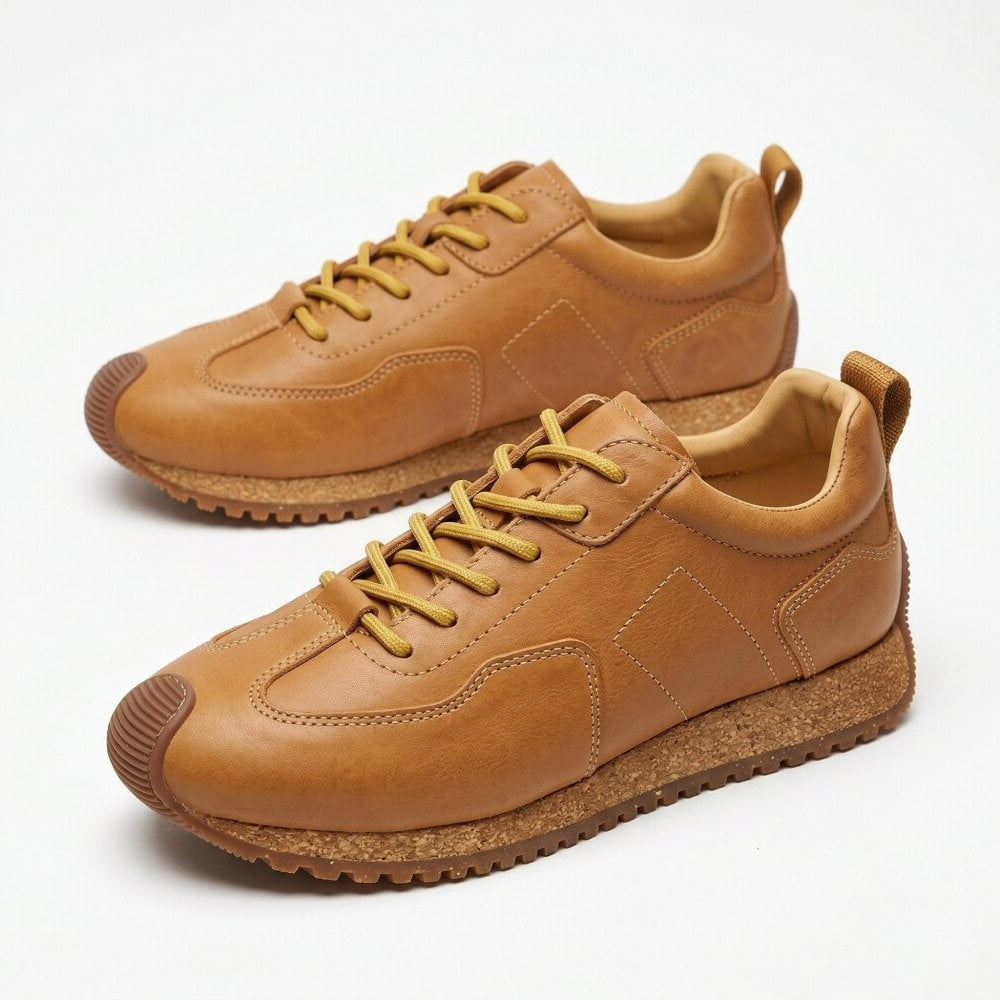 QHCCID | Cork-bottomed Casual Shoes