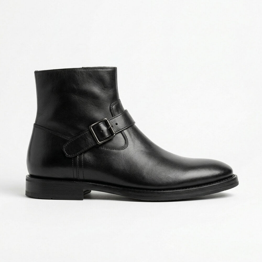 QHCCID | Monk Strap Ankle Boot