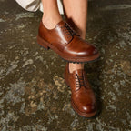 QHCCID | Thick-soled Derby Shoes